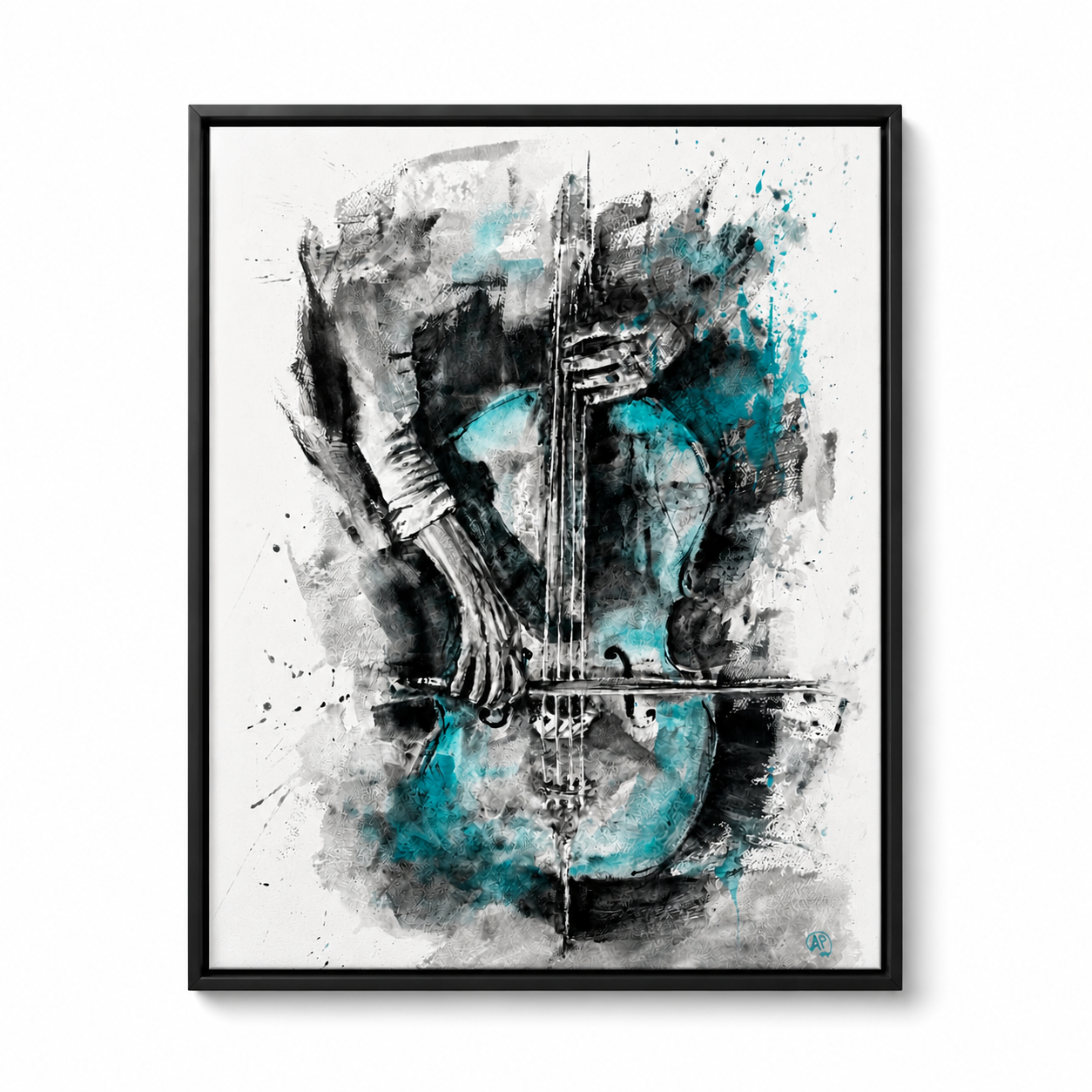 Resonance — watercolour painting